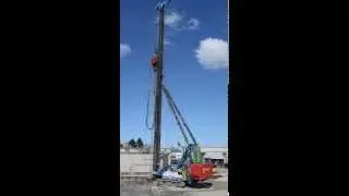 Hitachi KH 230 GLS piling rig - Ballast Nedam Funderingstechnieken