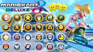 Mario Kart 8 Deluxe - Full Game Walkthrough (+All DLC Courses)