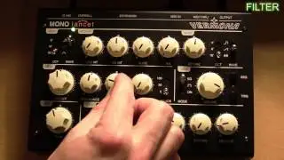 Vemona Mono Lancet Analogue Monosynth (VCO, FIlter, LFO) Hi-Q, HD
