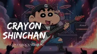 Cover Crayon Shinchan &bull; Rock Version