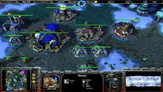 The War Cast - Mojawi)FoCuS (ORC) vs Mojawi)Space (UD) - Ft. Bidoux & Carson - WC3 #196