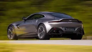 2018 Aston Martin Vantage - Official Photos / Tungsten Silver
