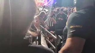 Darby Allin drags Pac up the stairs at AEW Dynamite 2026-01-14