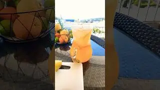 Super Refreshing Orange Lemonade🍊!! #lemonade #freshdrink #summerbeverages #keeshaskitchen