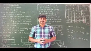 Lect 7 - Sequencing problems on n jobs 2 machines (Johnson's algorithm)- Mod 5 - OR by GURUDATT.H.M.