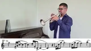 Aaron Copland - Fanfare For The Common Man - Trumpet Excerpt - Daniel Leal Trumpet