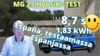 Testaamassa MG ZS Hybrid+ Espanjassa. Auto vuokrattuna Centaurolta. Välttäkää tuota firmaa!