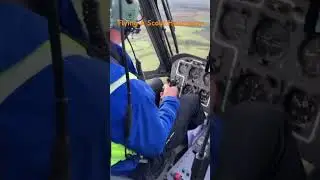 Flying A Scout Helicopter #helicopter #aviation #militaryhelicopter 🚁👍