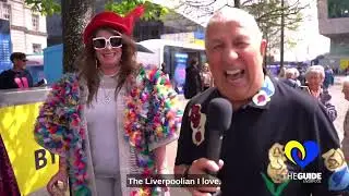 Pete Price meets some of the thousands of Eurovision fans defending on Liverpool
