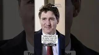 Trudeau caught on hot mic saying Trump's talk of making Canada a U.S. state 