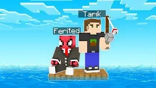 FERİTED vs TARIK ZENGİN BALIKÇI OLDUK - Minecraft