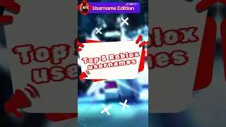 🔥Top 5 COOL Roblox Username Ideas IN 2024!!🔥 #trending #shorts #gaming #roblox #edit #viral #foryou