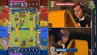 Clash Royale: CCGS World Finals Adrian Piedra vs Geltube Full game