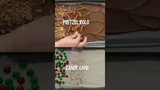 5 Minute Chocolate Bark (6+ ways) LINK IN DESCRIPTION #recipe #candy #shorts