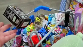 ASMR BUYING EVERY BLIND BOX AT FIVE BELOW!