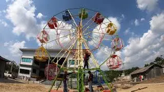 TIME LAPE Setup Ferris wheel