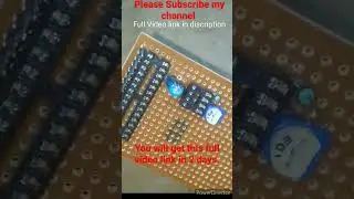 led chaser using 555 and 4017 | led chaser using shift register | #short