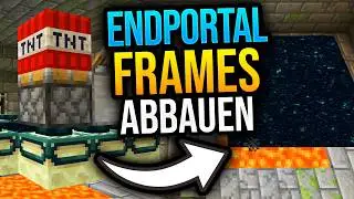 END PORTAL FRAME ABBAUEN (TUTORIAL) ✨ Minecraft 1.21.10
