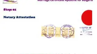 Marriage Certificate Apostille for Bulgaria