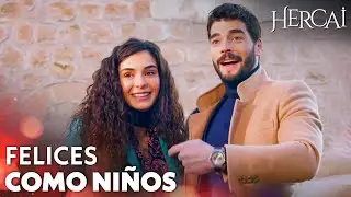 Reyyan y Miran se divierten como niños... | Hercai