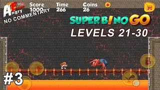 Super Bino Go Gameplay (levels 21-30)