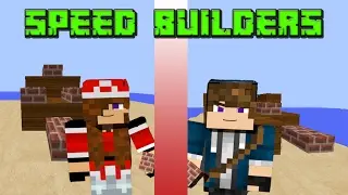 Minecraft | Speed Builders | w/ Frost Playz/ Mmooii9000