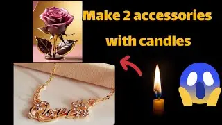 It's an interesting creativity to make jewelry, it's very easy if you don't see it, you'll regret it