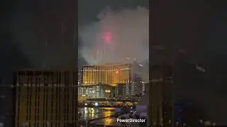 NYE Fireworks in Vegas 2025