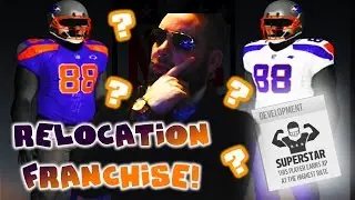 HERE WE GO AGAIN!! Madden 17 2nd Relocation Franchise Ep. 1 | Complete Team Creation, Draft and FA