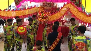 天興體育會 Tian Heng Dragon Dance Eye Dotting Ceremony at Dong Yue Ling Yin Dian 3 Nov 2022