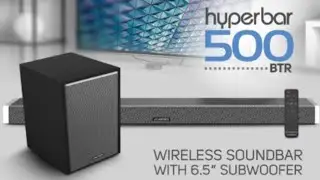 soundbar review-VINNFIER Hyperbar 500BTR Wireless Bluetooth soundbar + subwoofer