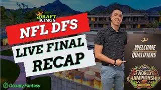Live Final Recap! DraftKings Fantasy Football World Championship (#FFWC) 2023