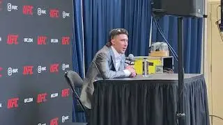 Michael Trizano defeats Choi UFC 281, post fight press conference, mma