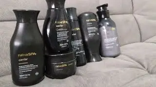 O Boticário Nativa Spa linha completa Caviar