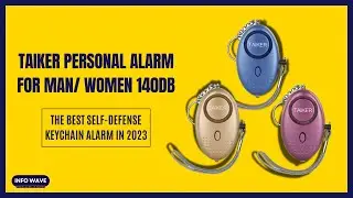 Taiker Personal Alarm for Women 140db - Your Reliable Safety Companion