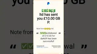 Paypal earning app proof withdrawal 10$#earnapps #earnmoney #earnmoneyonlineusa #earneasy #easymoney