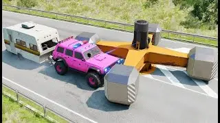Mobil vs Spinner - BeamNG.Drive