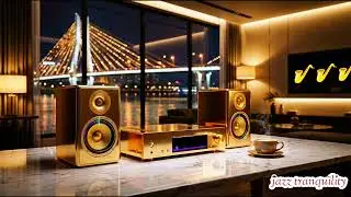 Smooth Jazz Night  Relaxing Jazz Music for Sleep, Study, Caf&eacute; & Hotel Lobby