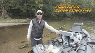 COMO FLY CO custom patterns flies made by fly fishing guide Max Gilley