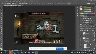 zombie shooter Free PSD