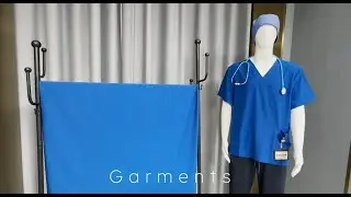 Water Repellent Polyester Spandex Fabric for Medical Wear #scrub #medicalwearfabric #medicaluniform
