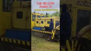 CAB5 Struggles With Cane Trucks - Bais City #semiretiredfoamer #negros #sugar #trains