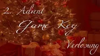 2. Advents Game-Key-Verlosung