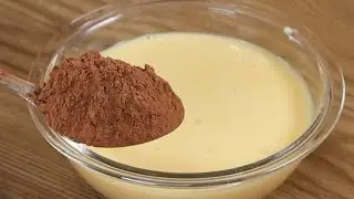 MISTUREI CHOCOLATE EM PÓ COM LEITE CONDENSADO E O RESULTADO ME SURPREENDEU.