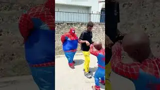 Little Spiderman got teased by a Tapori boy.#shorts