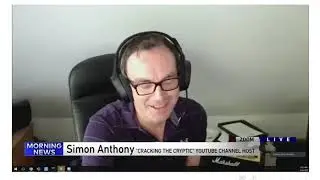 Simon Anthony (Cracking the Cryptic) WGN TV