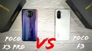 POCO X3 Pro VS POCO F3 ! Speed , RAM, Temperature, Geekbench Test! Snapdragon 860 vs 870! Round 1 !!
