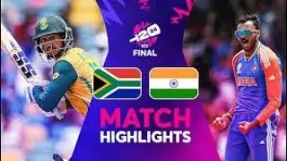 India vs South Africa T20 world cup final 2024 highlight match