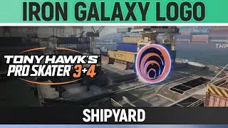 Tony Hawk's Pro Skater 3+4 - Shipyard - Iron Galaxy Logo Location