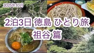 【祖谷篇】かずら橋|小歩危峡|かかしの里|うだつの町並み 徳島 2泊3日ひとり旅